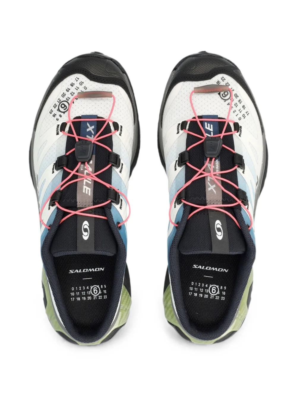 MM6 Maison Margiela X Salomon XT-4 Mule low-top sneakers Wit