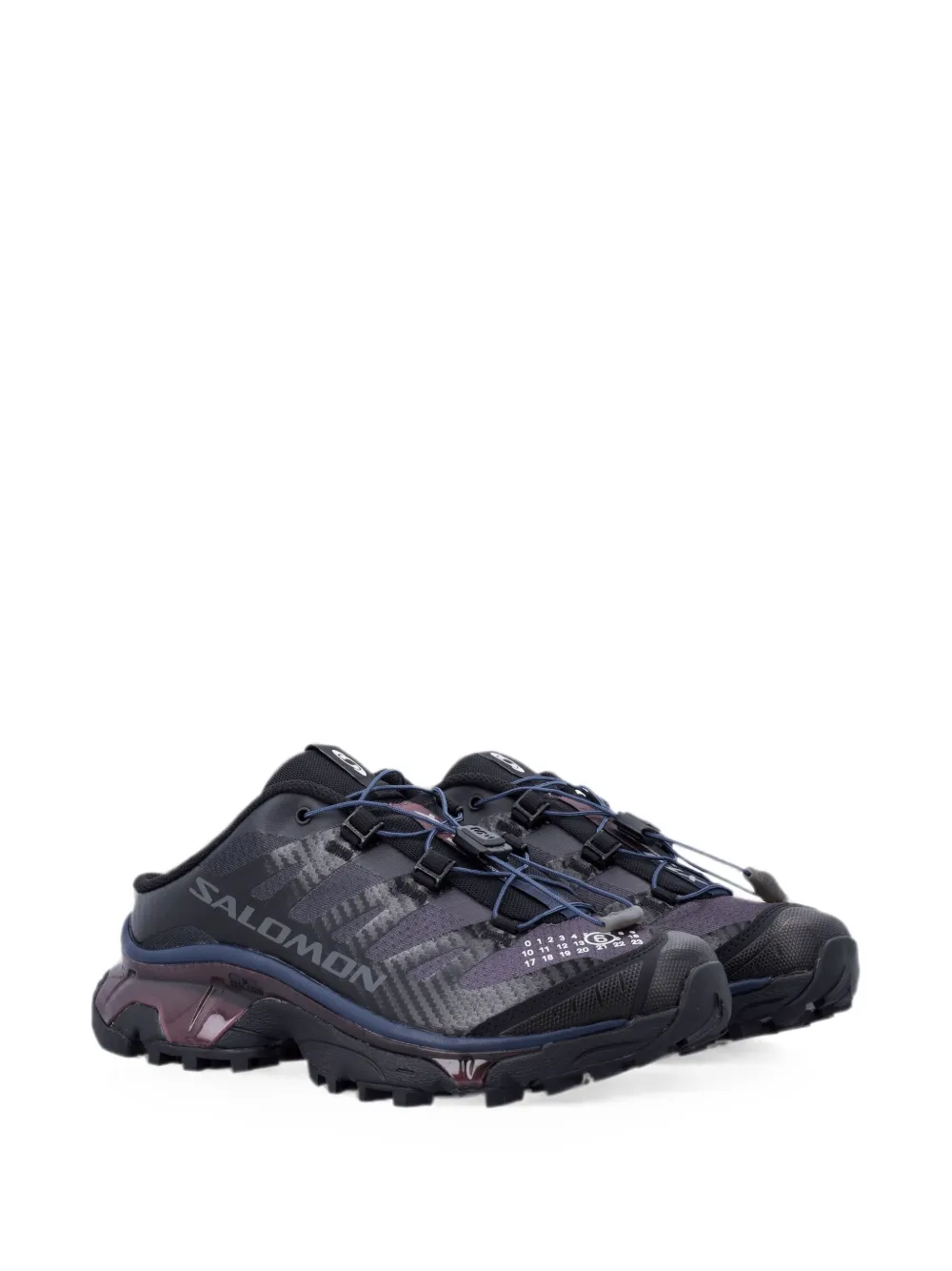 MM6 Maison Margiela X Salomon XT-4 Mule low-top sneakers Zwart