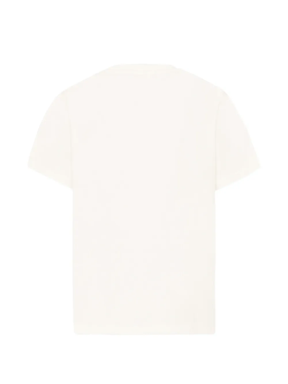 Stella McCartney Kids T-shirt met logopatch Wit