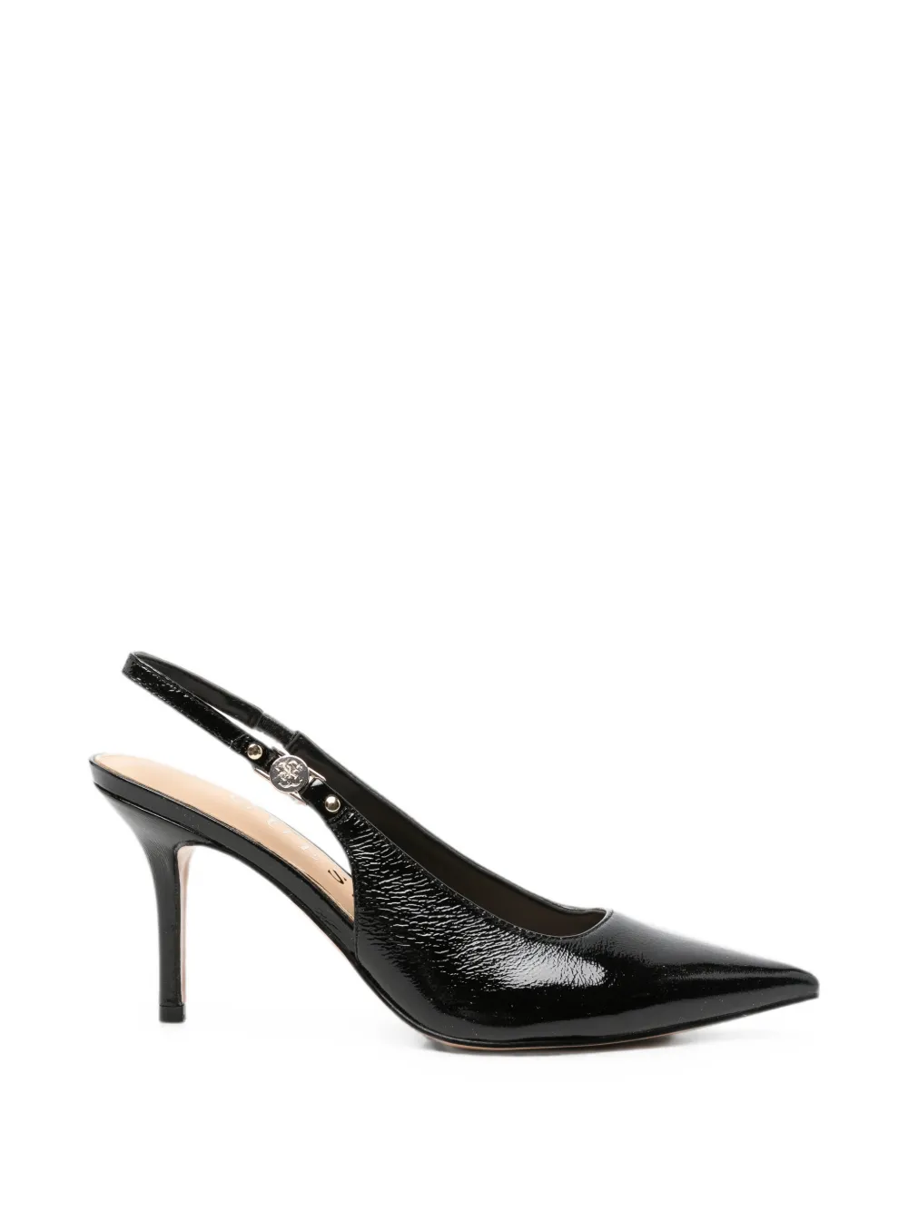 GUESS USA pointed-toe slingback pumps - Schwarz