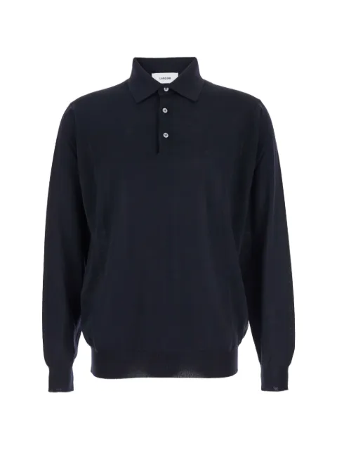 Lardini long-sleeve polo shirt