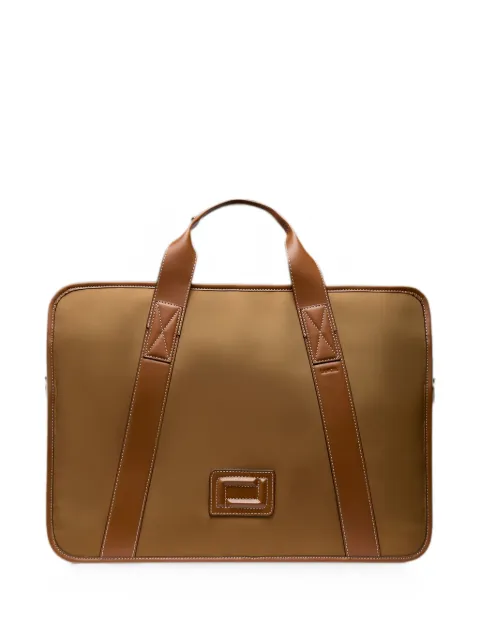 Lancel 45 Mistral logo-patch holdall
