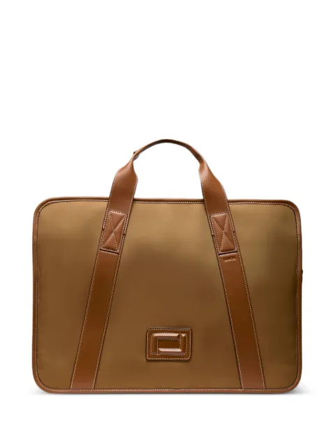 Lancel 45 Mistral logo-patch holdall