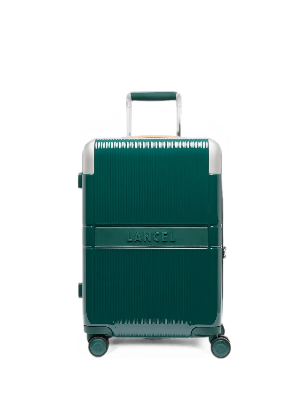 Lancel Empreinte logo-embossed expandable luggage - Verde