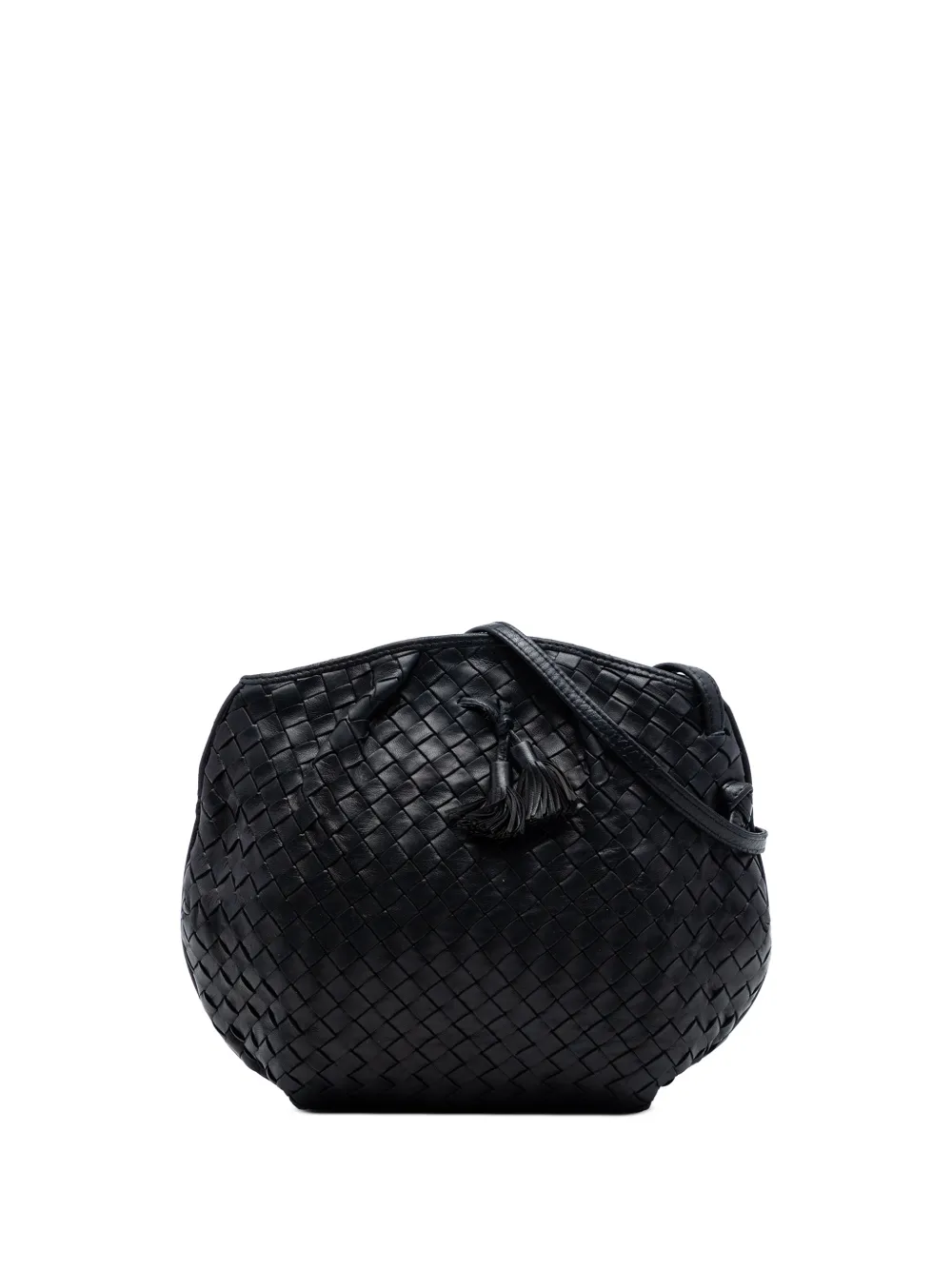 Bottega Veneta Pre-Owned 2000-2020 Nappa Intrecciato crossbody bag - Nero