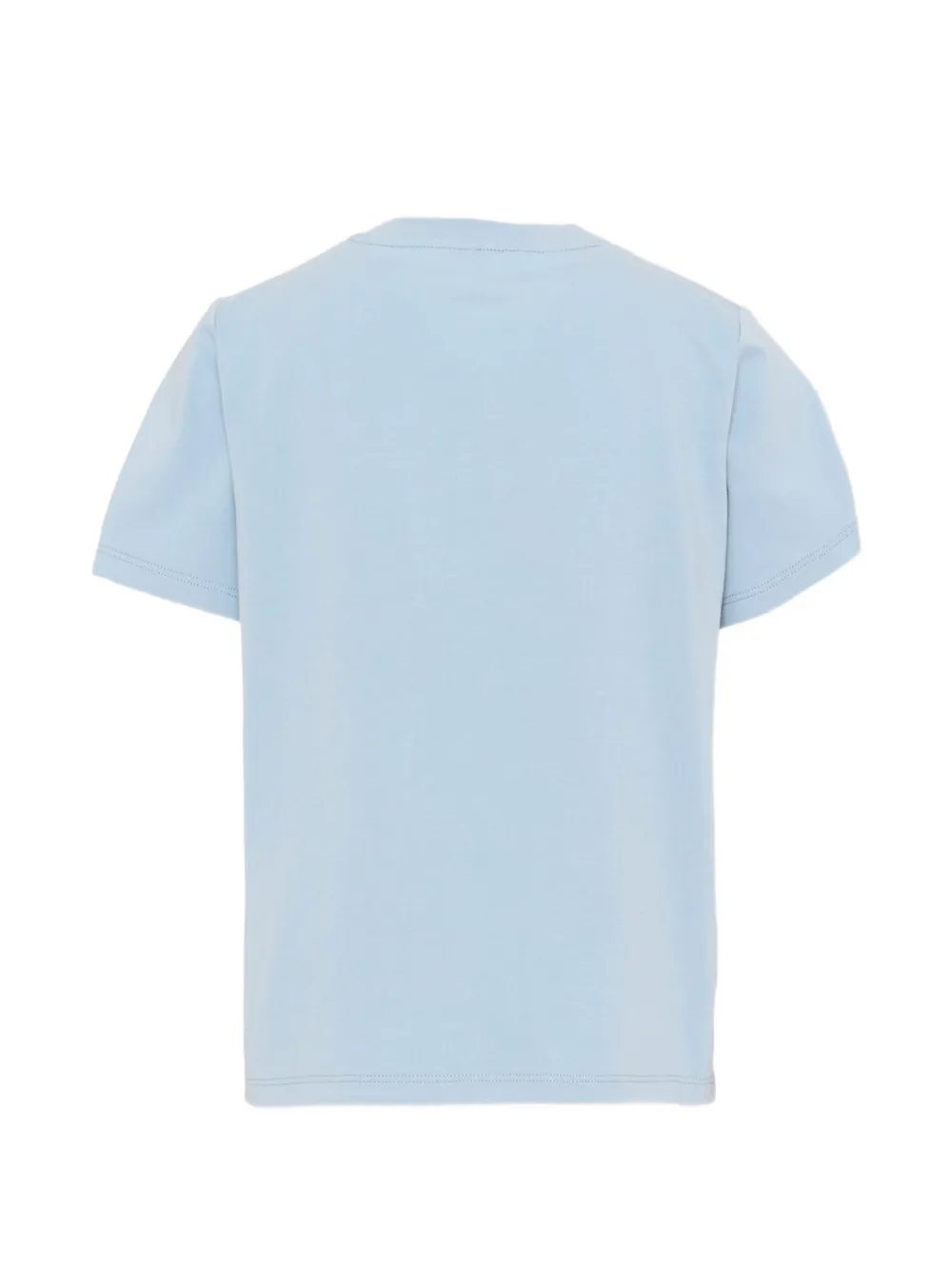 Stella McCartney Kids T-shirt met grafische print en ritsdetail Blauw