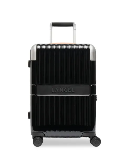 Lancel Empreinte logo-plaque expandable luggage