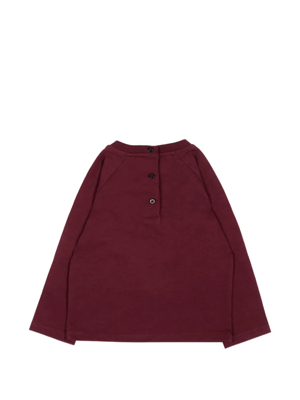 Balmain Kids T-shirt met logoprint Rood