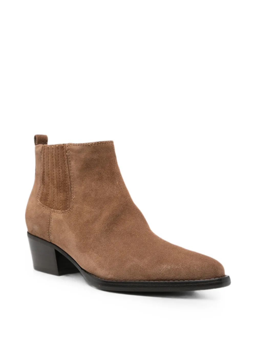 GUESS USA suede elasticated-side Chelsea boots Bruin