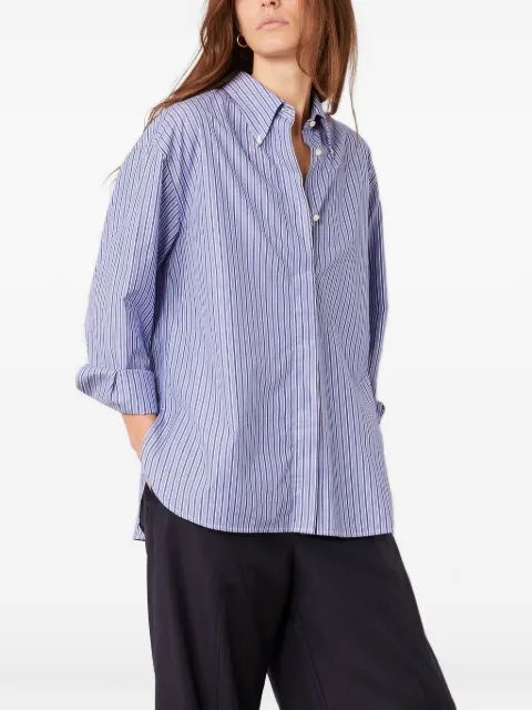 Officine Generale Yari striped button-down shirt