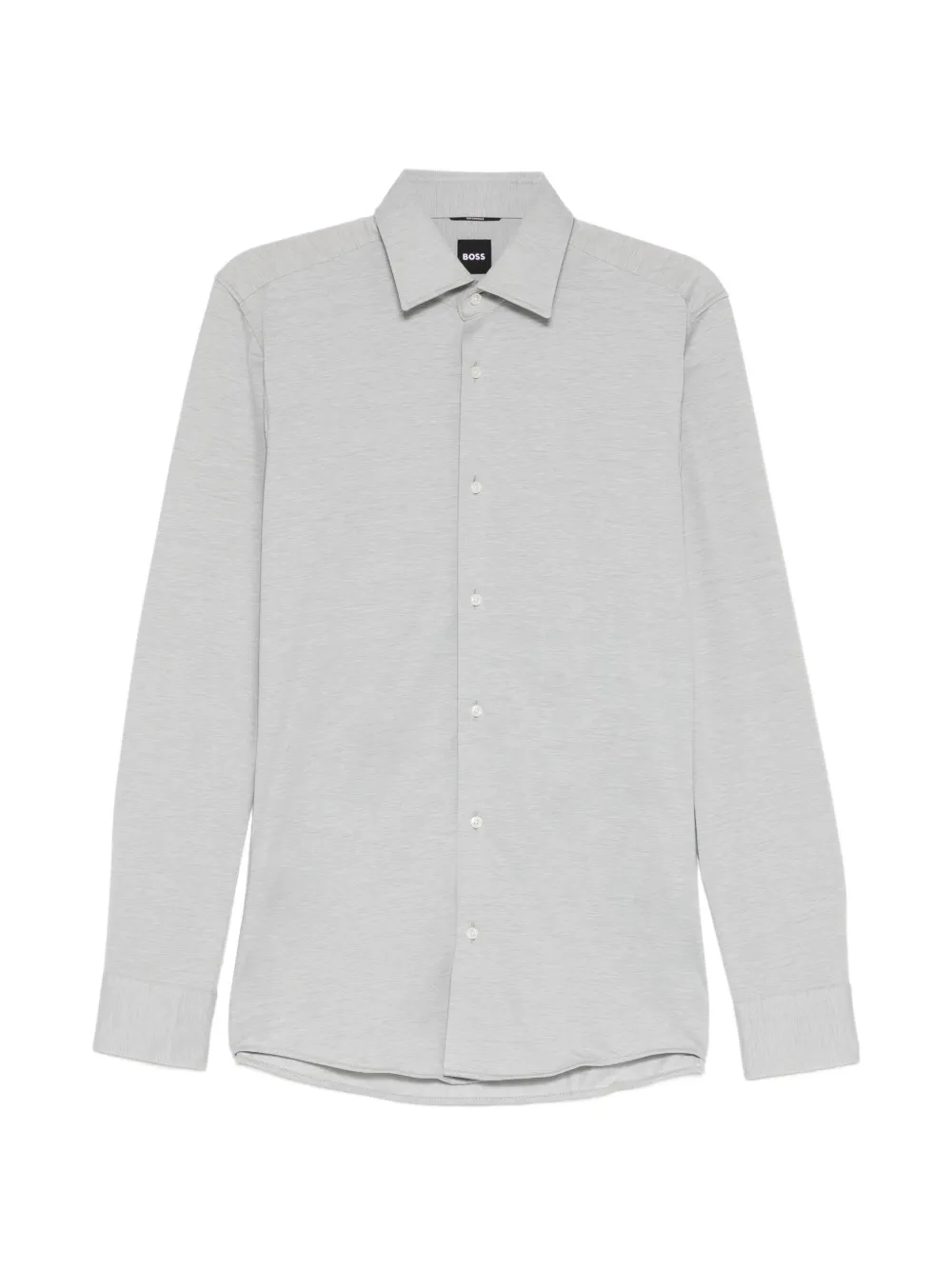Hugo Boss Long-sleeve Shirt In Blue
