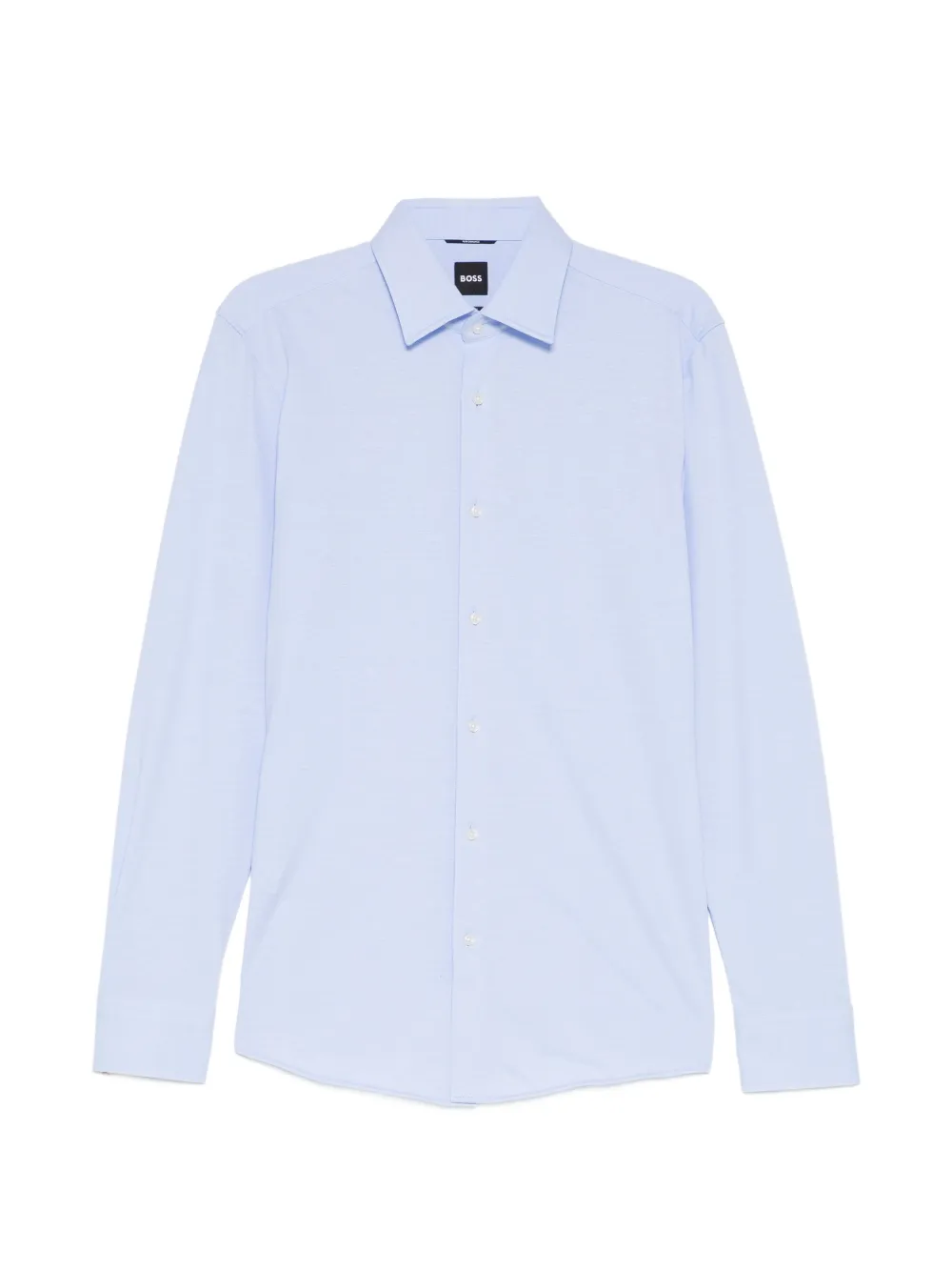 Hugo Boss Long-sleeve Shirt In Blue
