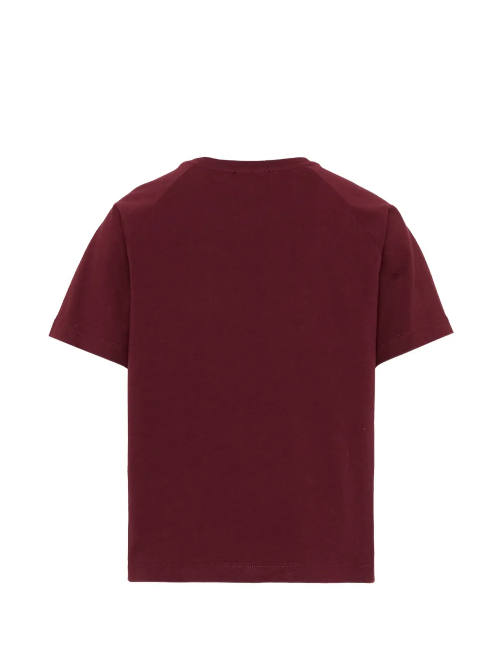 Balmain Kids T-shirt met logoprint Rood