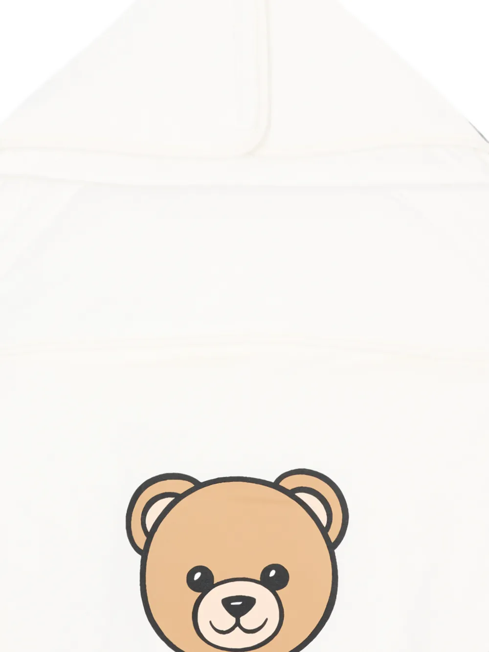 Moschino Kids Slaapzak met teddybeer print Wit