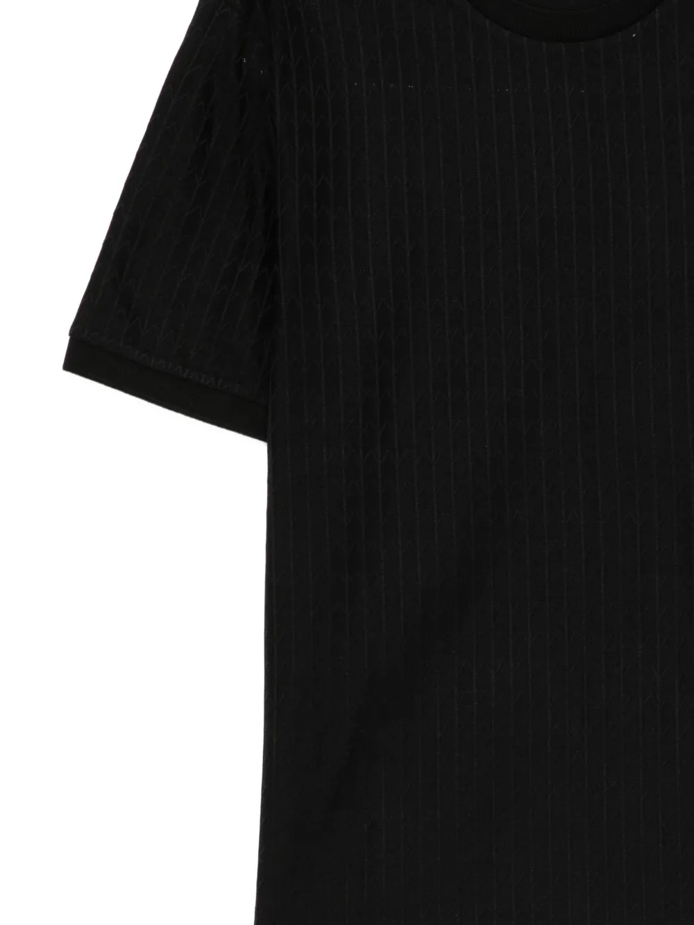 BOSS T-shirt met ronde hals Zwart