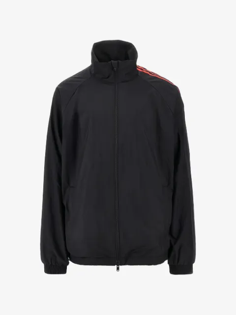 Y-3 sweat zippé à détails rayés