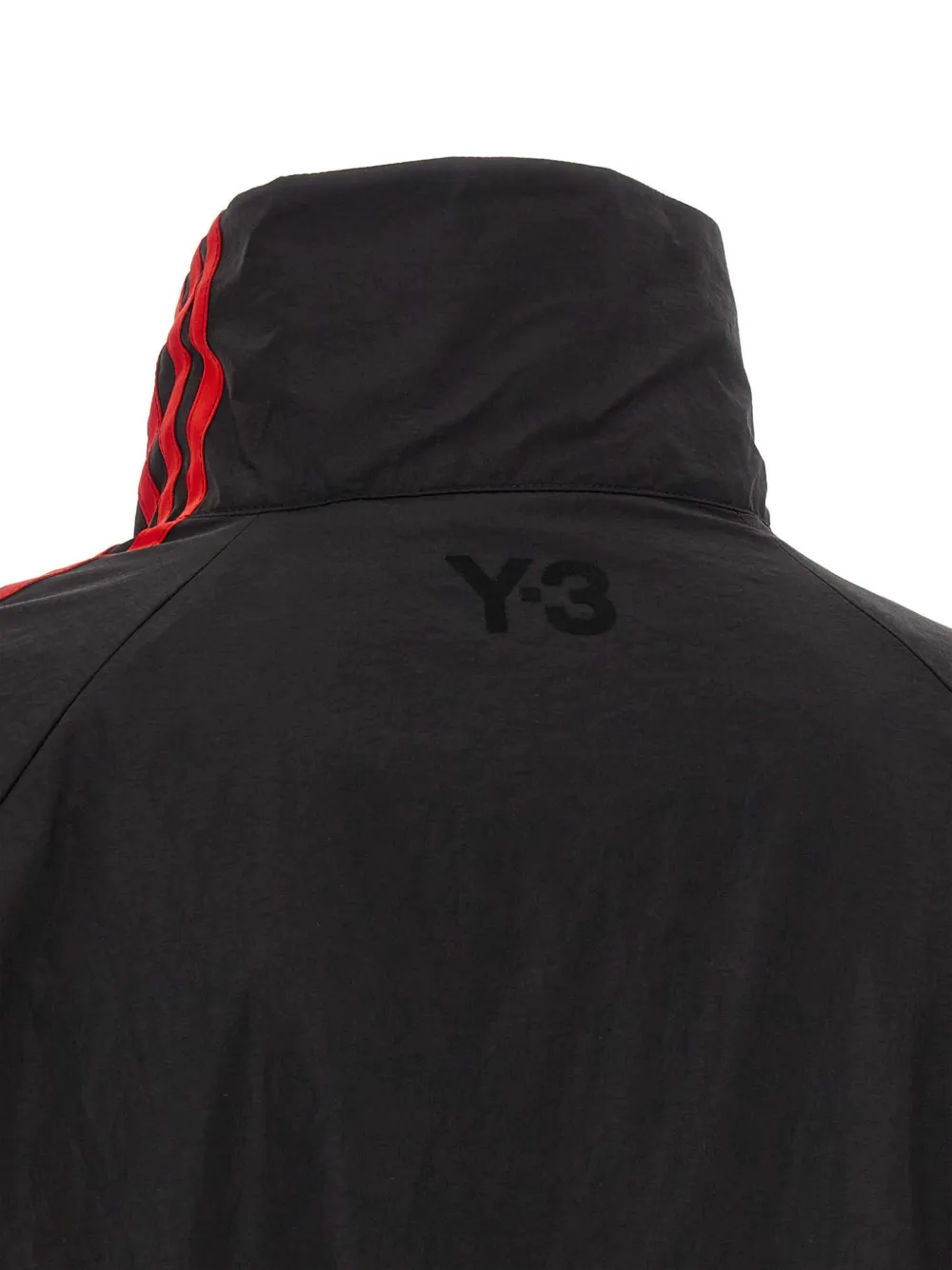 Y-3 Trainingsjack met zijstreep en kleurverloop Zwart
