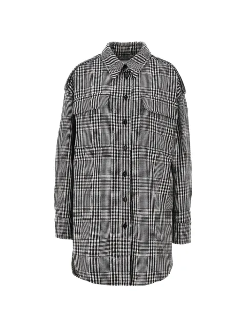 Stella McCartney sobrecamisa con motivo de cuadros