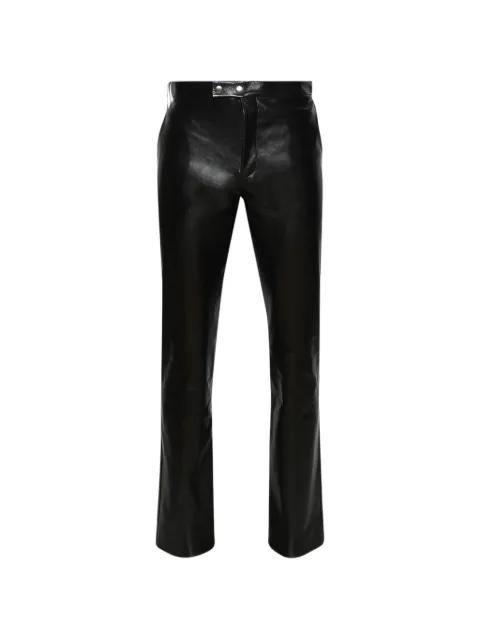Jil Sander leather trousers
