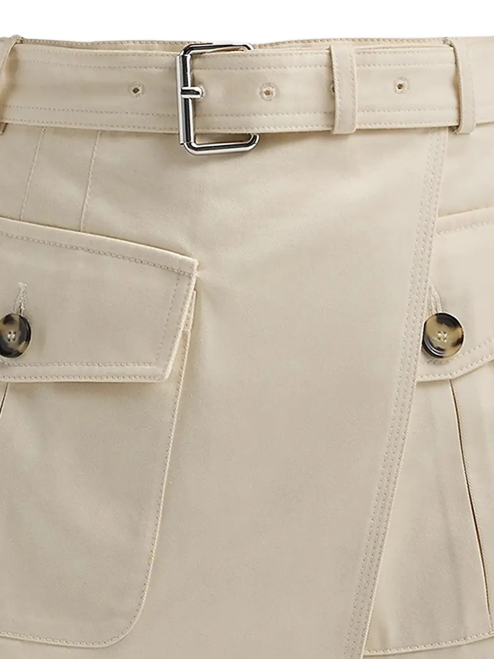 Proenza Schouler Bruni skorts met ceintuur Beige
