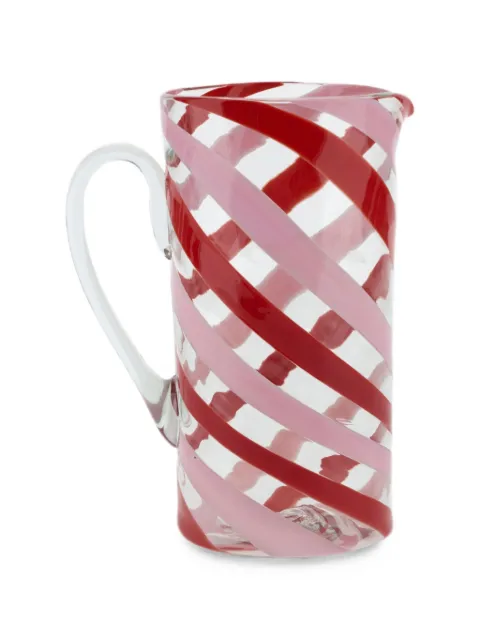 Lisa Corti spiral-pattern pitcher