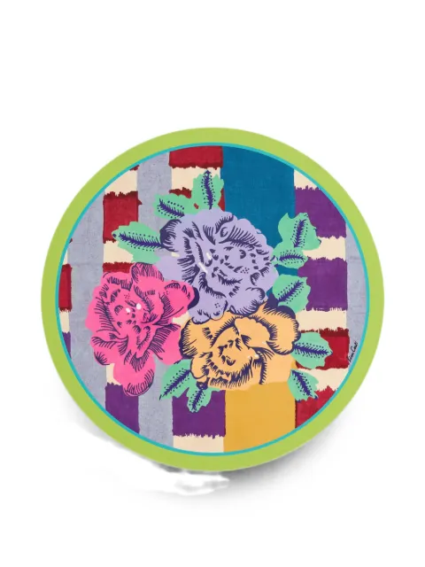 Lisa Corti Ankara floral-print placemat