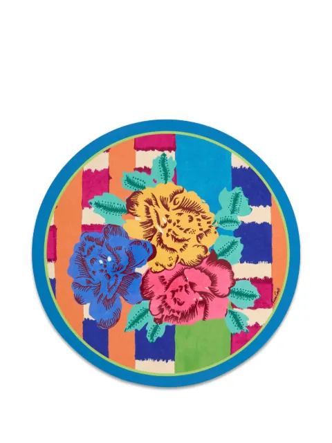 Lisa Corti Ankara floral-print placemat