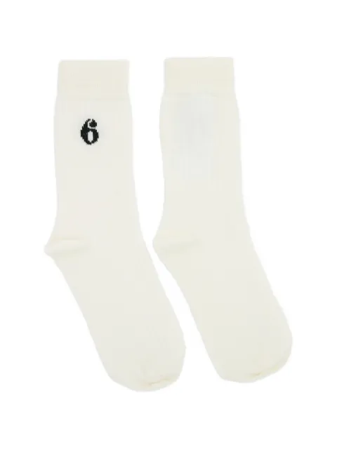MM6 Maison Margiela wool blend socks