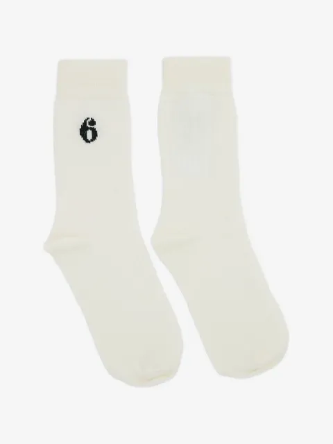 MM6 Maison Margiela chaussettes en laine