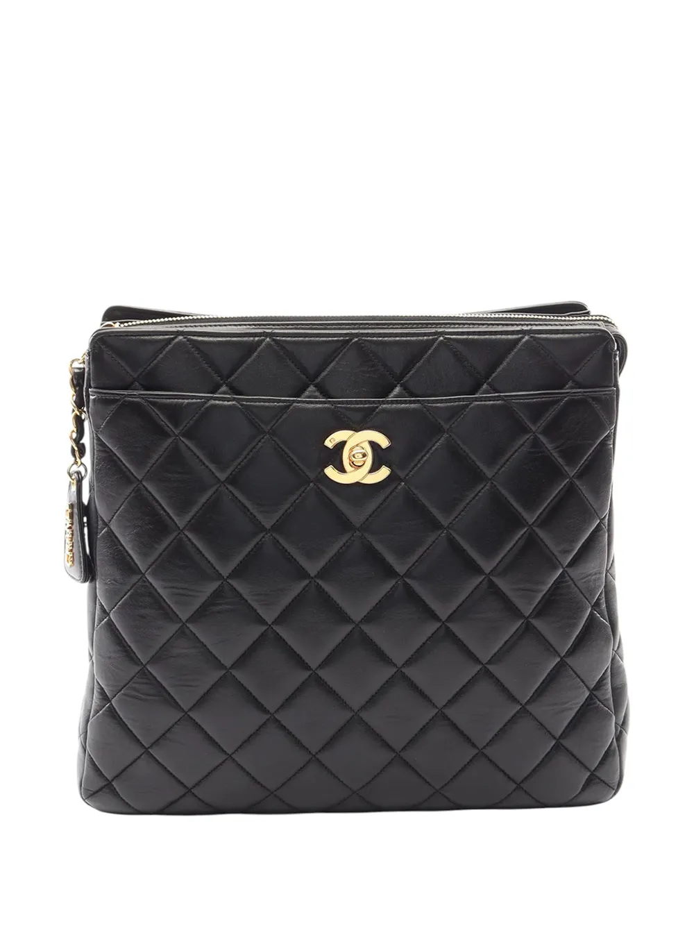 CHANEL Pre-Owned 1996-1997 CC Quilted Lambskin backpack - Nero