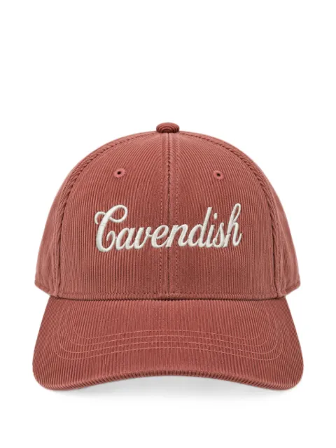 Cavendish logo-embroidered corduroy baseball cap