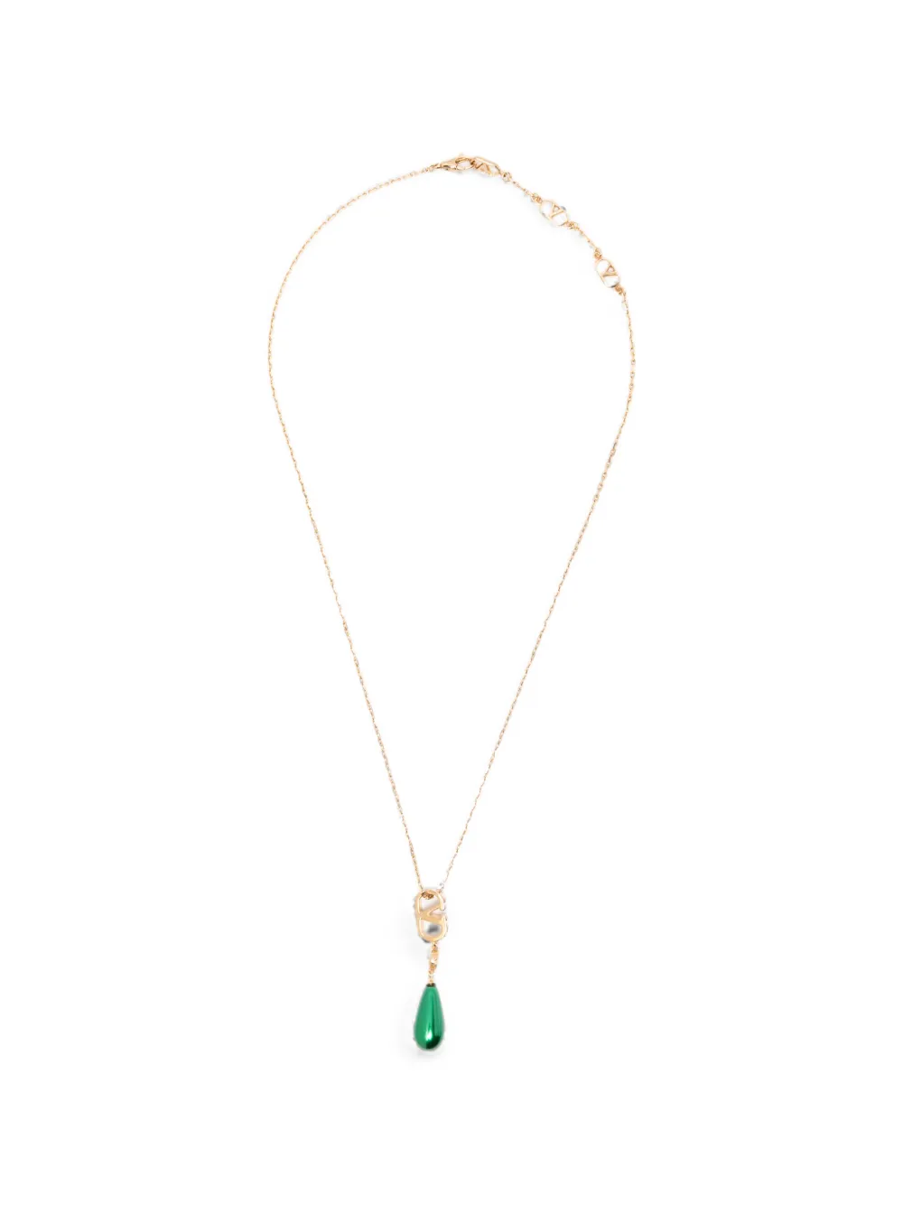 Valentino Garavani Collana con cristalli - Oro