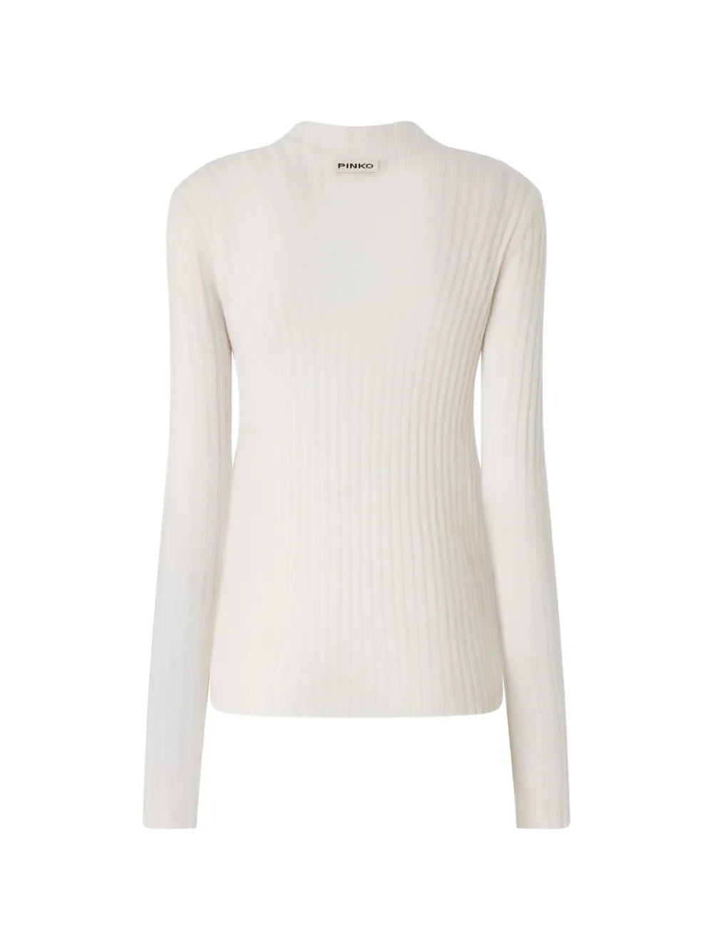 PINKO Ribgebreide trui Beige