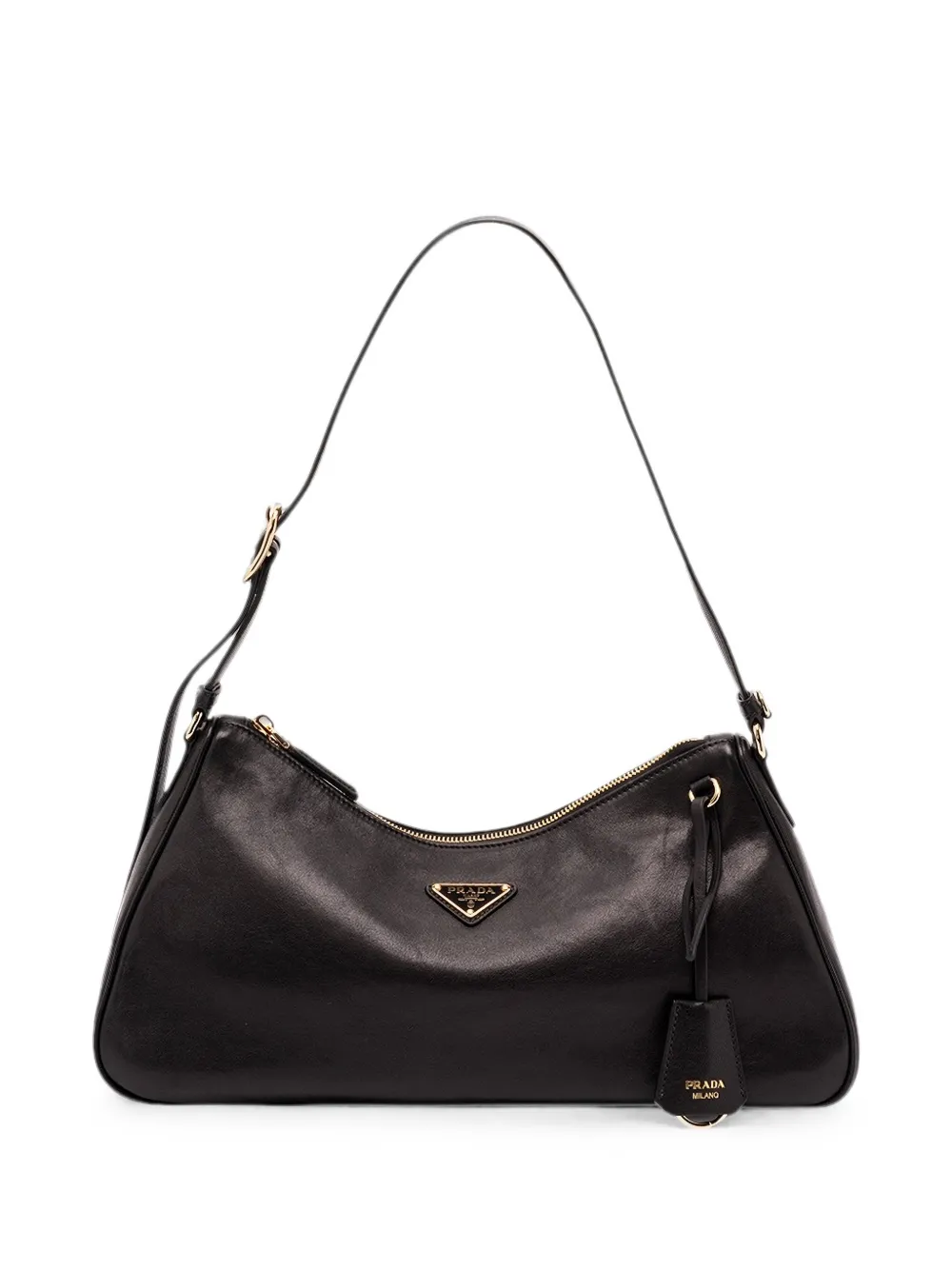 Prada leather shoulder bag - Nero
