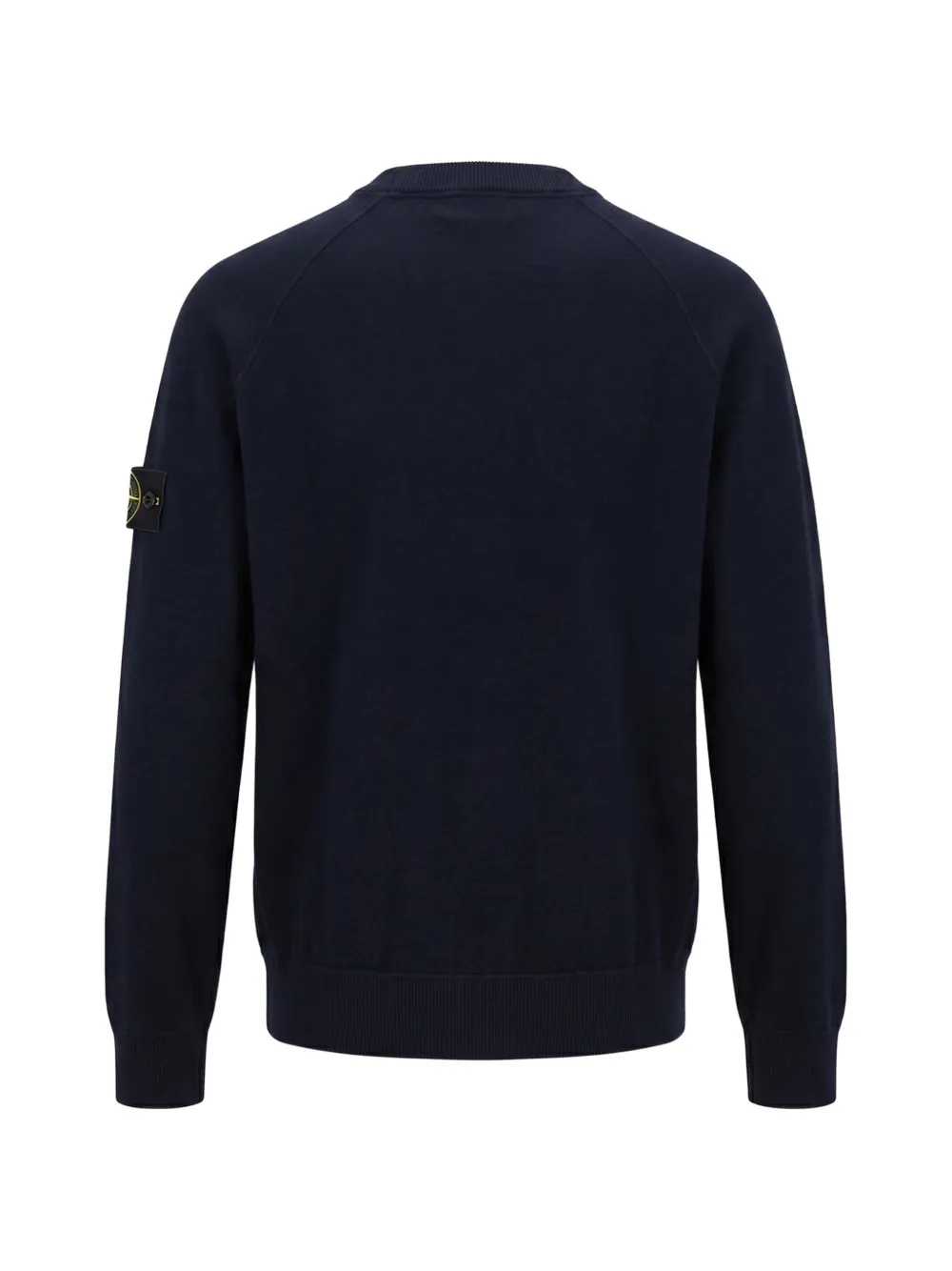 Stone Island Trui met logopatch en raglan mouwen Blauw