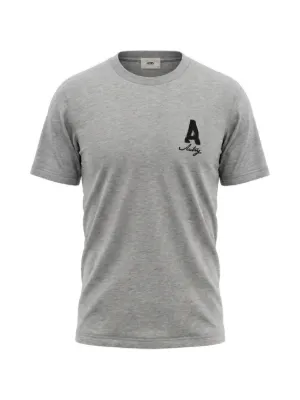 Golden Goose logo-print T-shirt | Grey | FARFETCH