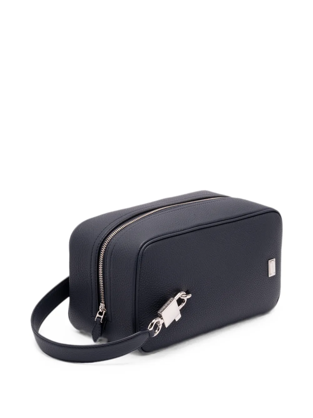 Dolce & Gabbana Lock kalfsleren handtas Blauw