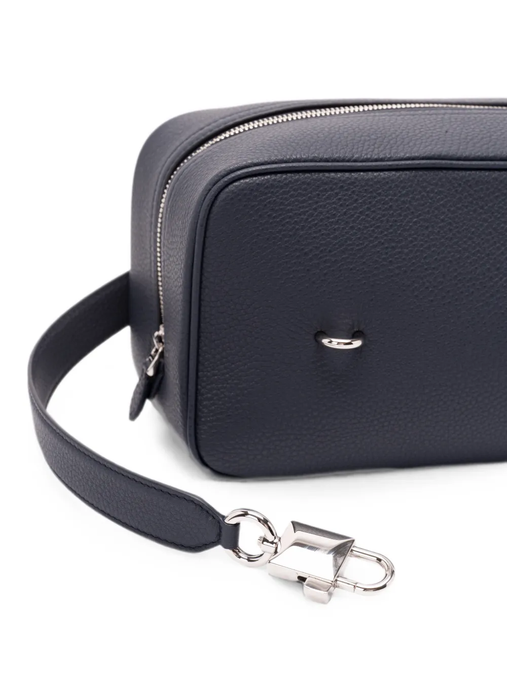 Dolce & Gabbana Lock kalfsleren handtas Blauw