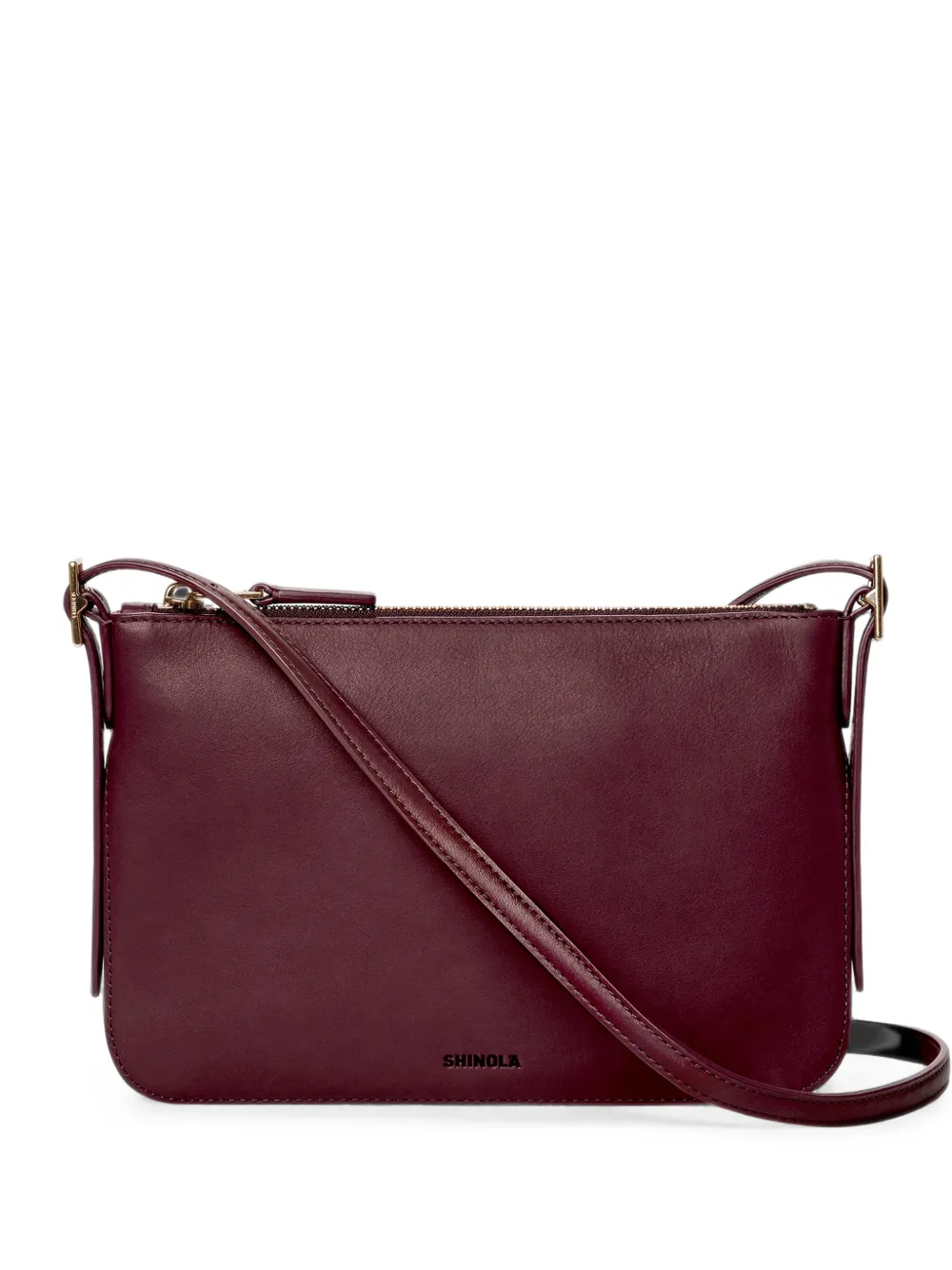 Shinola Borsa a tracolla Bixby piccola in pelle - Rosso