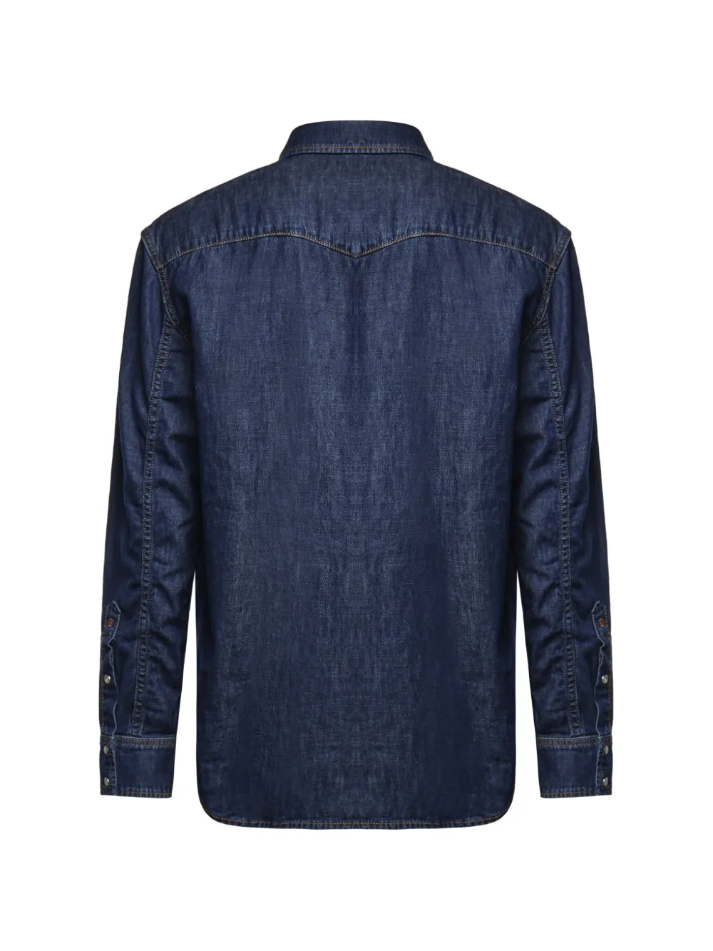 DONDUP Western-Yoke overhemd met borstzak Blauw