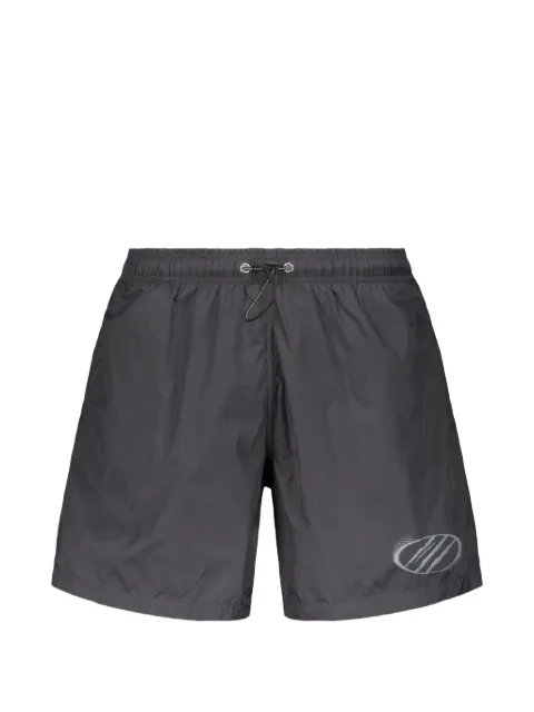 Plein Sport logo-print drawstring swim shorts