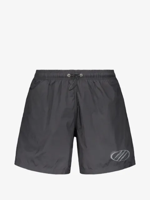 Plein Sport logo-print drawstring swim shorts