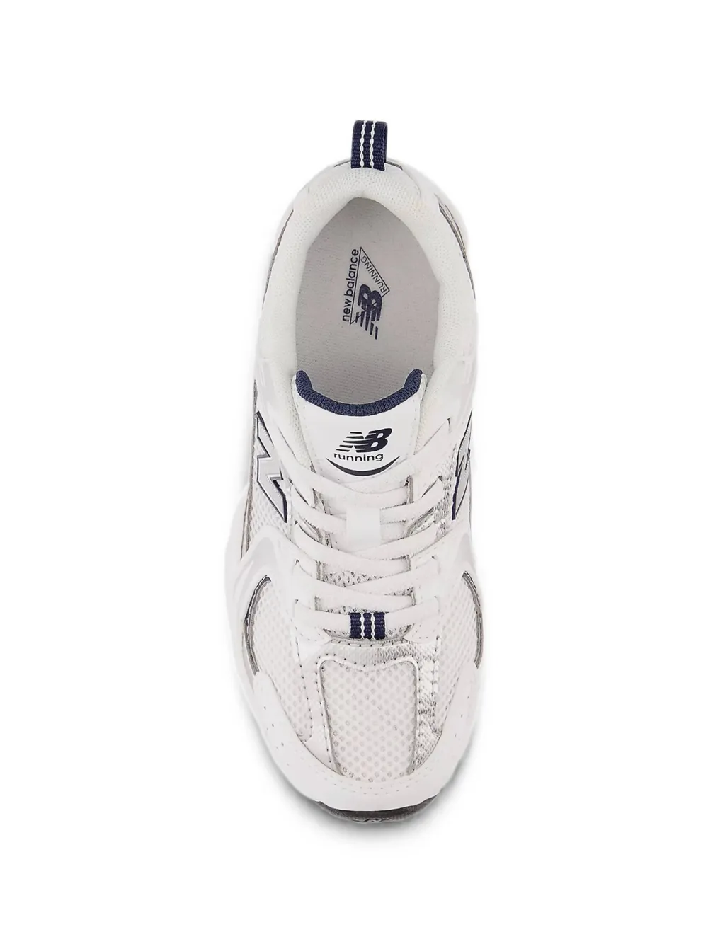 New Balance Kids 530 bungee-lace panelled sneakers Wit