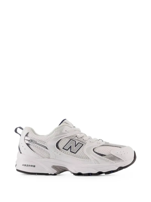 New Balance Kids 530 バンジーレース パネル スニーカー | ホワイト