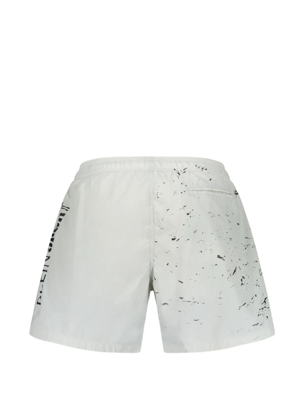 Plein Sport Shorts met tijgerprint Wit