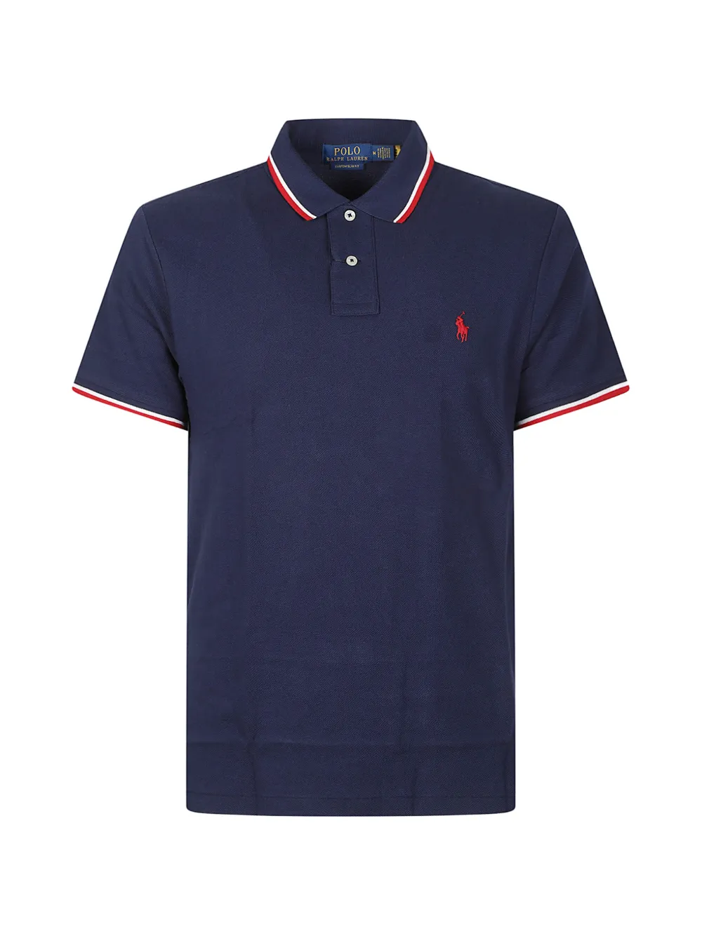 Polo Ralph Lauren logo-embroidered polo shirt - Blu