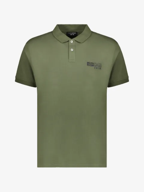 Plein Sport playera tipo polo manga corta con logo estampado