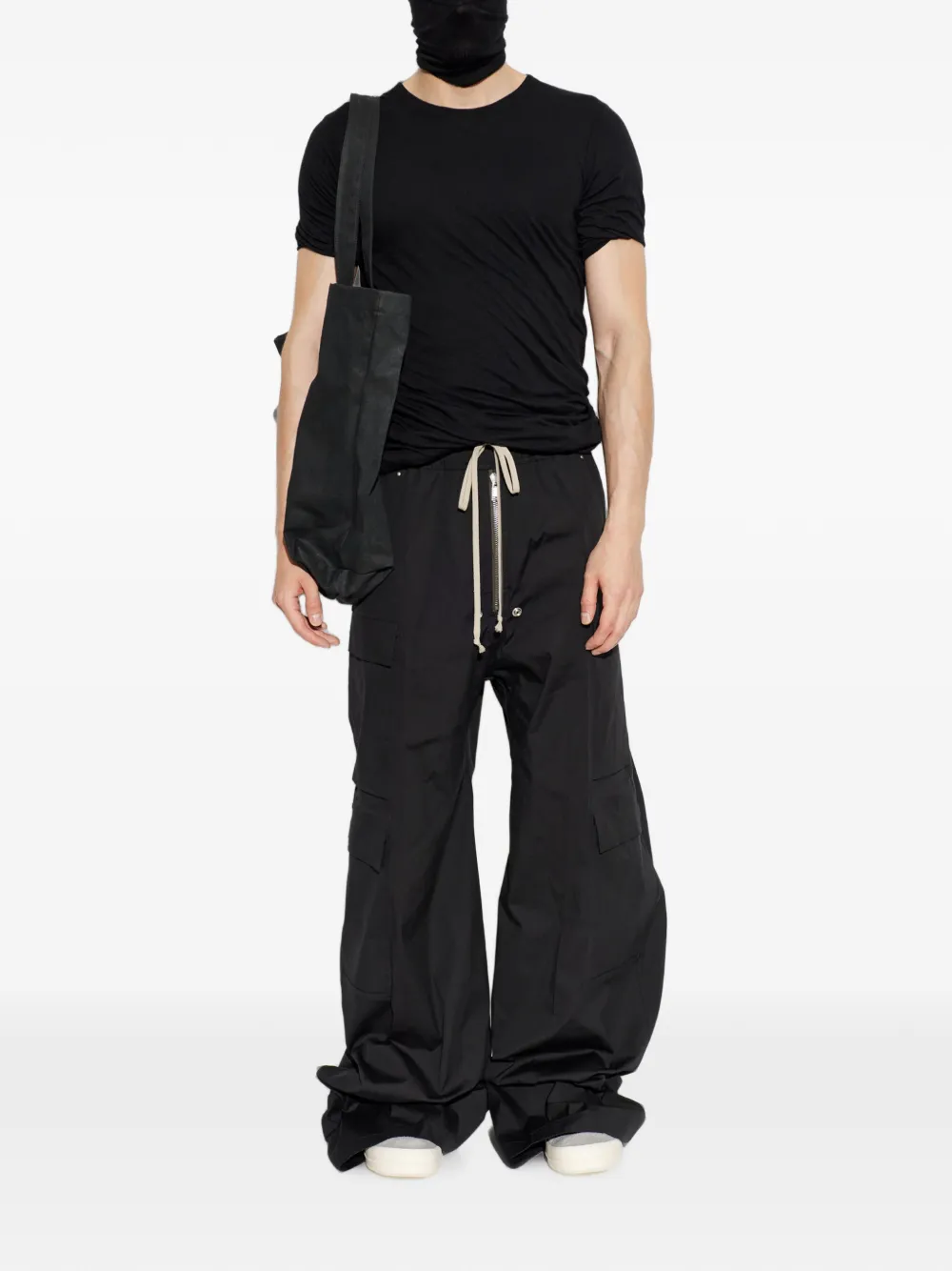 Rick Owens Katoenen T-shirt Zwart