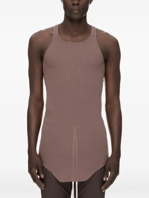 Rick Owens ribbed-knit racerback tank top