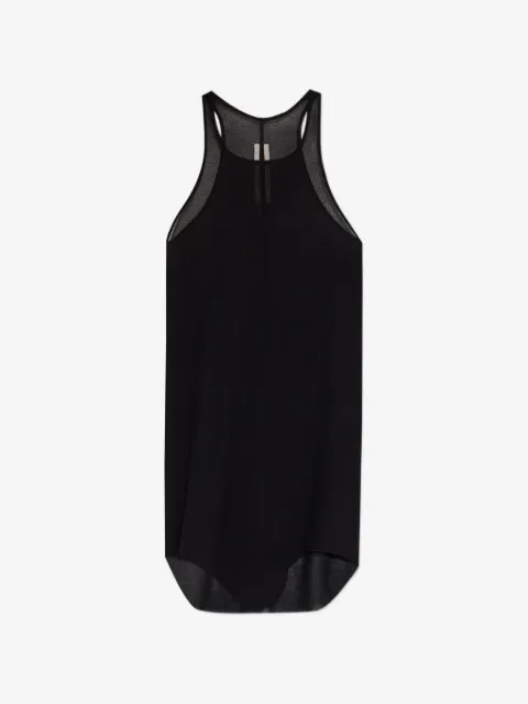 Rick Owens playera tejida de canalé con espalda de nadador